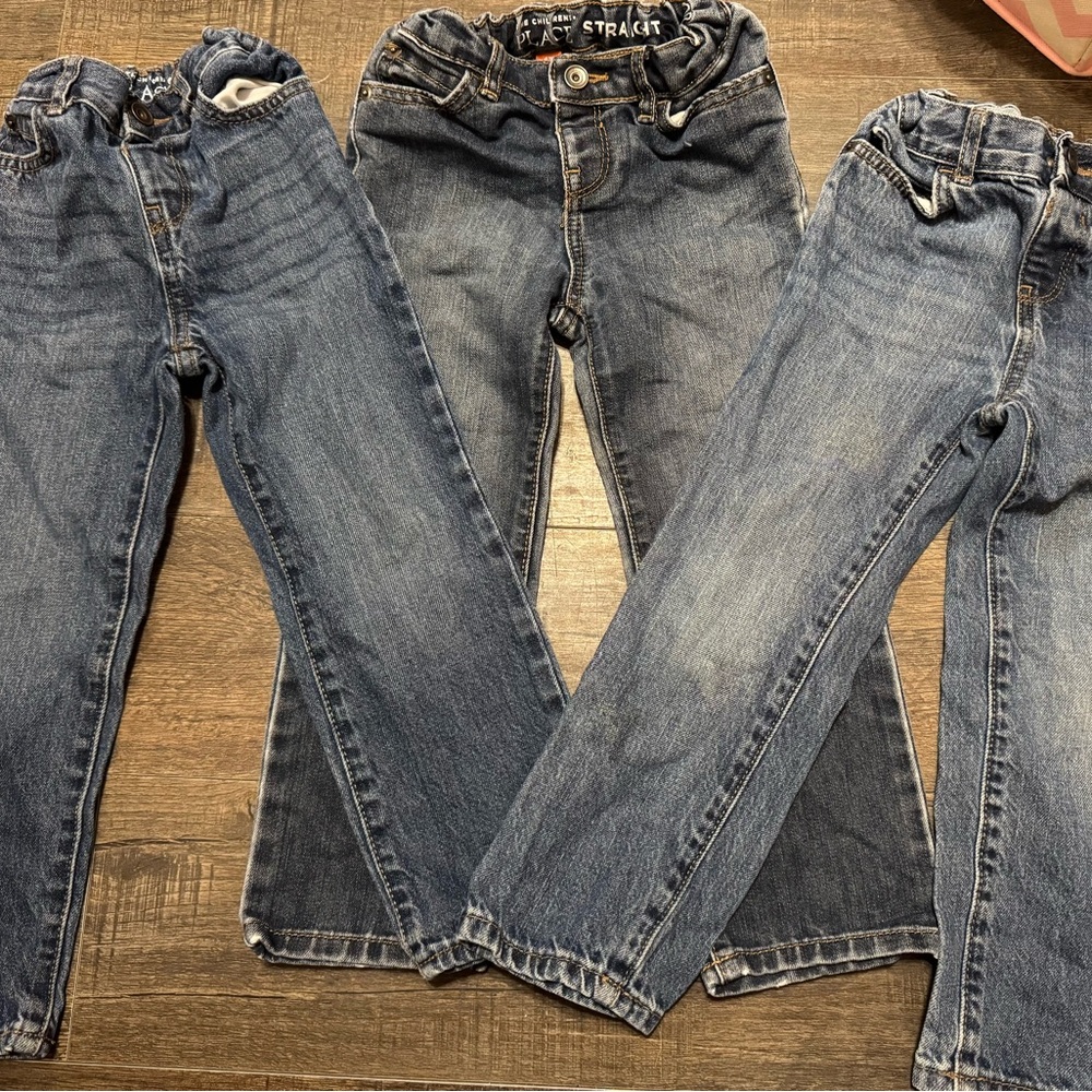The Childrens place 4t straight legged jean lot